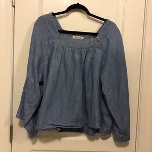 Madewell plus size denim top - 2x